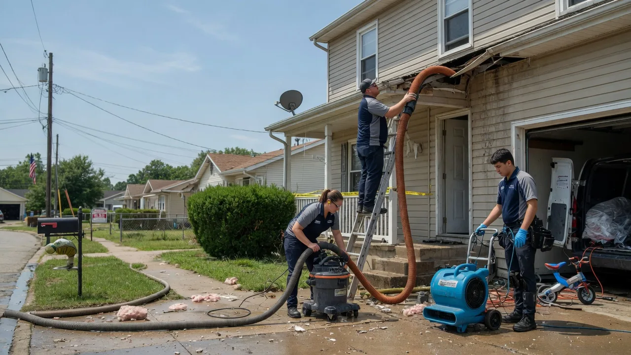 Water Damage Restoration in Fairfax, VT near me